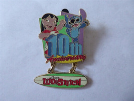 Disney Exchange Pins 90824 Disney&#39;s Lilo And Stitch - 10th Anniversary-
show ... - $45.70