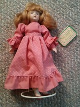 000 VTG Russ Months to Remember Porcelain Doll November No. 1595 W/ Stand - £5.49 GBP
