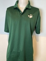 Holloway Dark Green Short Sleeve Polo Shirt Men&#39;s Size XL - £11.41 GBP
