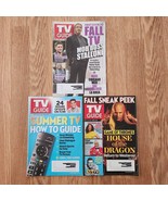 TV Guide Magazine 2022 Lot of 3 Fall TV, Summer TV, House of the Dragon - £4.71 GBP