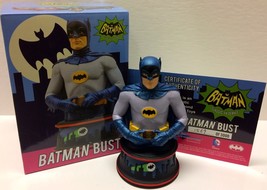 SIGNED Adam West TV Series Batman ’66 Diamond Select Exclusive Bust #1,5... - £316.53 GBP