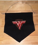 Van Halen Banner Embroidered Rock Band Wall Decor 12x10 - £15.67 GBP