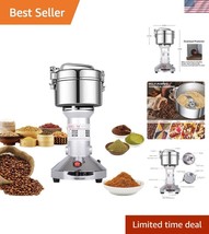 Durable 150g Stainless Steel Grain Grinder for Fast &amp; Safe Food Preparation - $71.99