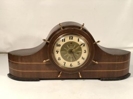 General Electric Ships Bell Mantle Desk Clock for Parts Restoration Made... - £90.78 GBP