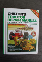 Chiltons Tractor Repair Manual 8hp to 30PTO hp - Hardcover Book LB - £12.49 GBP