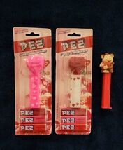 PEZ: VALENTINE&#39;S Dispensers ~ Lot of 3 ~ See Pics &amp; Read Descriptions  - $74.29 MXN