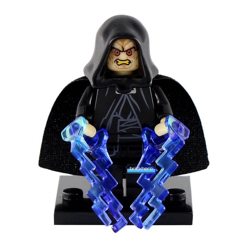 Emperor Palpatine Star Wars Custom Printed Lego Compatible Minifigure Br... - $2.99