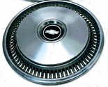 2x 1973-1979 Chevrolet 14 in Stainless Bowtie Hubcaps For Impala Nova Ca... - $80.97