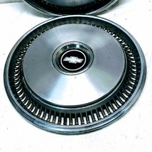 2x 1973-1979 Chevrolet 14 in Stainless Bowtie Hubcaps For Impala Nova Ca... - £63.61 GBP