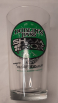 Dublin&#39;s Pass Pint Beer Glass Guinness shamrox 15k/5k green ultramax sports - £7.03 GBP