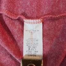 Pink Lily Women's Round Neck Long Sleeve Blouse Top Size Large image 4