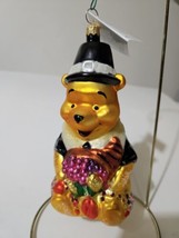 Christopher Radko Disney Ornament Thanksgiving Pooh - Vintage 1997 Beauty - $32.26