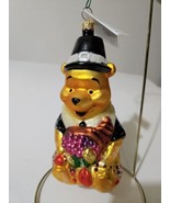 Christopher Radko Disney Ornament Thanksgiving Pooh - Vintage 1997 Beauty - £25.29 GBP