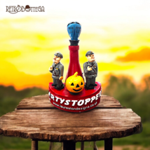 Laureston Designs Set of 4 Bottle Caps Various Subjects with Original Di... - $776.76 MXN