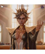 Arcane Mel Medarda hand-painted figure/statue (make to order) - $237.50+