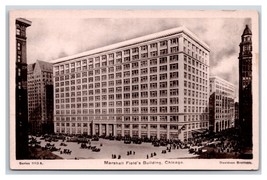 RPPC Marshall Field Company Building Chicago Illinois IL UNP Postcard Y10 - £5.42 GBP