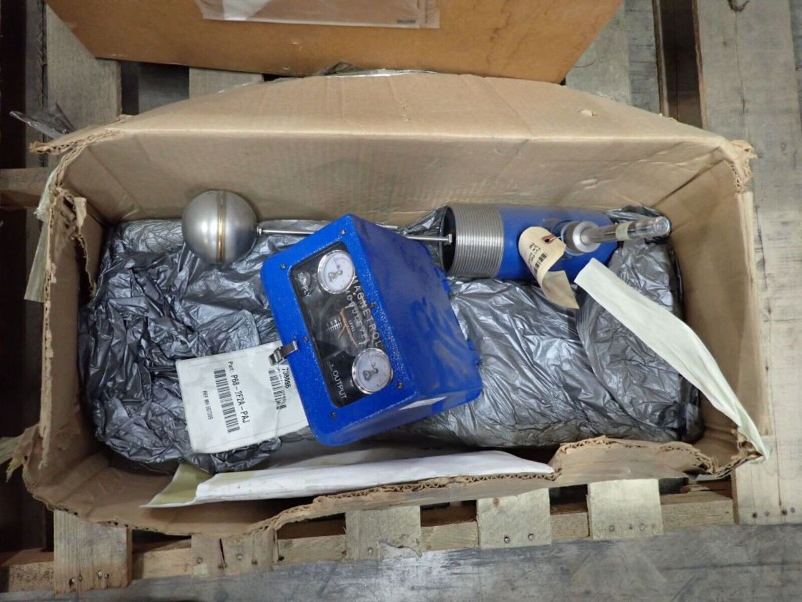 Magnetrol P68-2F2A-PAJ Modulevel  Pneumatic Liquid Level &amp; Control Air N... - $494.01