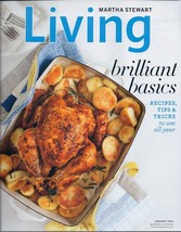 Martha Stewart Living January 2011 Magazine- Brillant Basics-Recipes-Tip... - £1.97 GBP