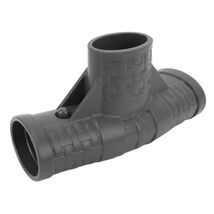 Pomya Pool T Connector Plastic Oval Replacement Joint Heavy Duty Secure Fit - $132.60 MXN