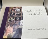 Shakespeare&#39;s Life and World Folio Society Book 2004 HC Slip Case - $27.71
