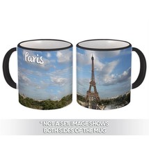 PARIS FRANCE : Gift Mug Eiffel Tower Flag French Parisian Country Souvenir Expat - £12.78 GBP