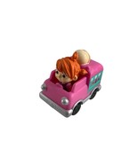 Cocomelon Ice Cream Truck Pink Mini Vehicle Plastic Wheeling Girl Yoyo D... - $11.88