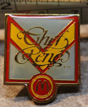 McDonalds Chef Rene French 1986 Employee Collectible Pinback Pin Button - £10.29 GBP
