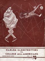 HARLEM GLOBETROTTERS VS COLLEGE ALL AMERICANS PROGRAM MAD SQ GARDEN NYC ... - £10.71 GBP