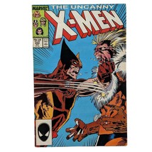 Uncanny X-Men Vol 1 #222 VF FN Marvel 1987 Direct Wolverine Sabretooth M... - £11.67 GBP