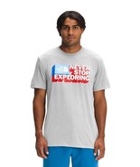 THE NORTH FACE Men&#39;s Gray Never Stop Exploring Short Sleeve T-Shirt Amer... - $367.38 MXN