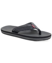 Levi&#39;s Men Flip Flop Charcoal Size US 9 Vista Thong Sandals - $41.58