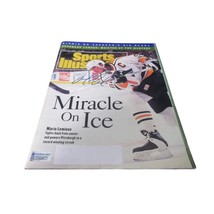 MARIO LEMIEUX SIGNED MAGAZINE WITH COA - $93.11