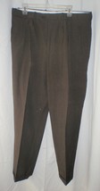 STANLEY BLACKER Mens 38 X 32 Cuffed Pleated Pants - £8.61 GBP