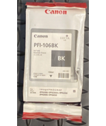 GENUINE Canon PFI-106BK Black imagePROGRAF iPF6400 iPF6450 PFI-106 - €26,14 EUR