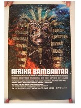 Afrika Bambaataa Affiche Foncé Matter Vitesse De Afrique - £10.07 GBP