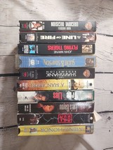 Lot Of  10  Action VHS Tapes Movies Various Shawshank Redemption True Li... - £15.63 GBP