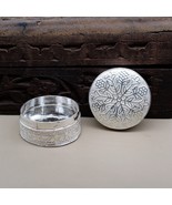 Indian 925 Silver honey container dibbi for red book remedy sindur box f... - $85.72