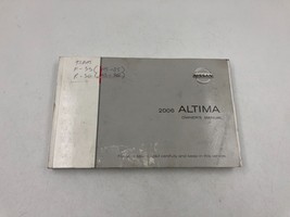 2006 Nissan Altima Owners Manual Handbook OEM G04B11059 - £24.80 GBP