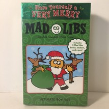 Have Yourself a Very Merry Mad Libs Stocking Stuffer Set Christmas Sealed 2012 - £15.81 GBP