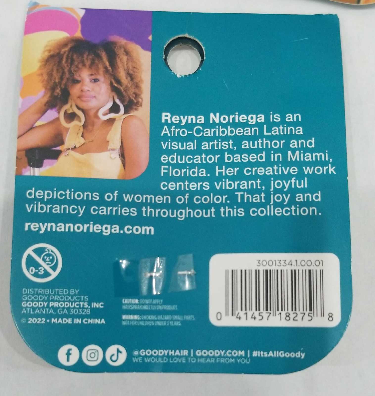 Goody Tru X Reyna Noriega Collab Ouchless® Hair Charms Cool, 6 CT Item image 2