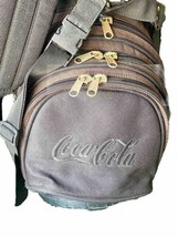 Miller Golf Cart Bag Coca-Cola Logo 6-Way Single Shoulder Strap Zippers ... - £104.85 GBP