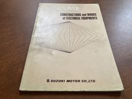 VTG  Suzuki Motorcycle Constructions Works of Electrical Equipments Manual - $14.80