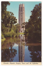 Vtg Postcard-Florida&#39;s Majestic Singing Tower and It&#39;s Reflection-Chrome-FL2 - £1.59 GBP