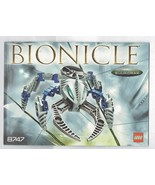 LEGO Bionicle Visorak Suukorak 8747 instruction Booklet Manual ONLY - £3.78 GBP