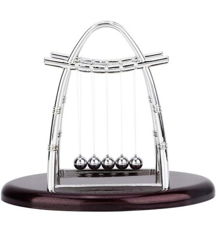 Game Parlor by Meridian Point ~ Desktop Toy For Adults ~ Kinetic Newtons... - $30.00
