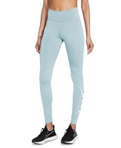 Nike Womens Logo Active Running 7/8 Tights Size X-Large Color Glacier Blue - £55.08 GBP