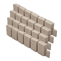 Fake Stone Landscape Edging 47.2 x 9 in Lawn Edging Border Fade-Resistant No Dig - $227.99