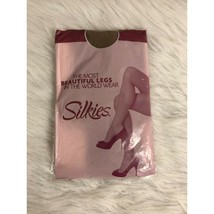 Silkies Ultra Soft Dimensions Control Top Pantyhose Size Small Beige 120102 - $14.00