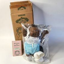 Vintage Cabbage Patch Kid Catalog Mail Away Box African American 3873 Black Girl - $179.55