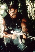 Arnold Schwarzenegger Commando War Paint Machine Gun 24x36 Poster - £22.82 GBP